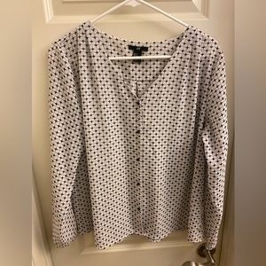 NWOT H&M button down shirt size 10